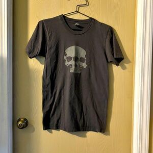 American Apparel Skull T-Shirt (Trilogy of Talent) Size S, Dark Gray